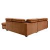 Rusto Corner Group Sofa Bed RHF Rust